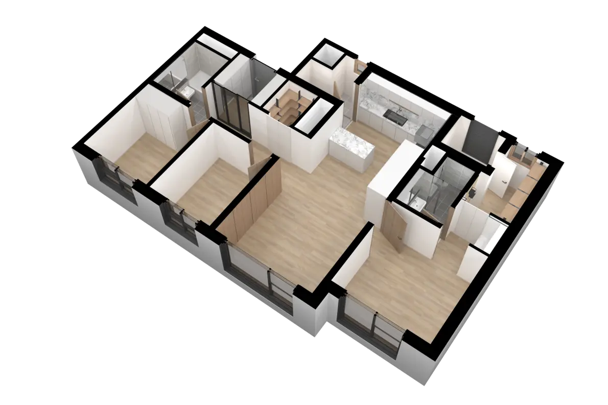 59A 타입 3D 평면 이미지